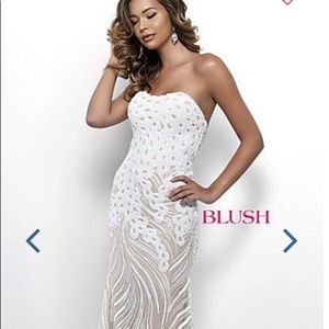 Gorgeous White Prom Dress
